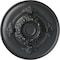 Ekena Millwork Monique Ceiling Medallion (Fits Canopies up to 3 3/4"), Hand-Painted Pewter, 13 3/4"OD x 1"P CM13MOPES - alternate 1